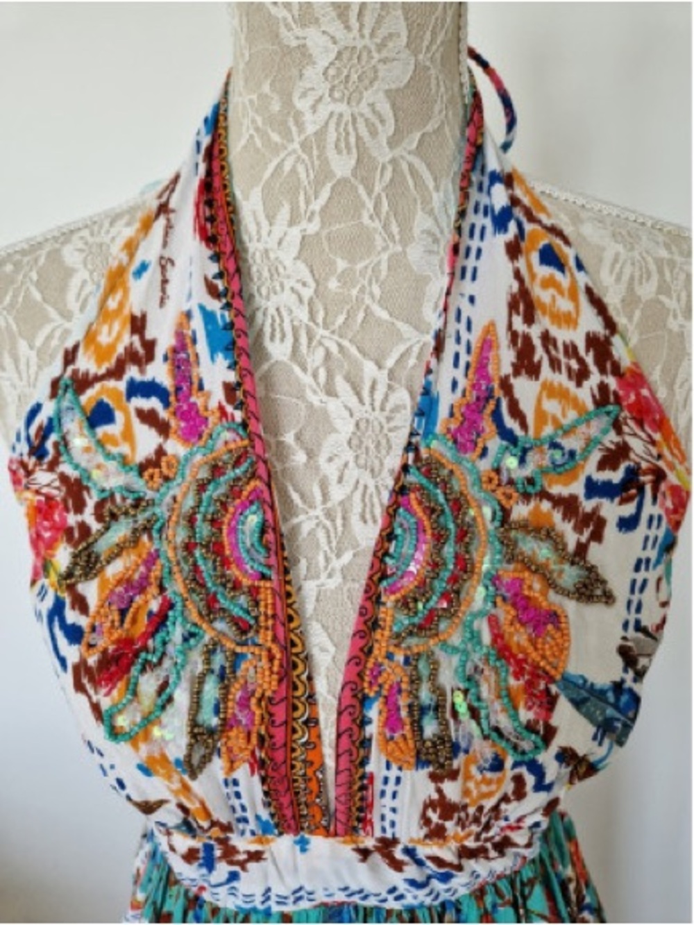 Antica Sartoria OS Maxi Dress - Picture 3 of 8